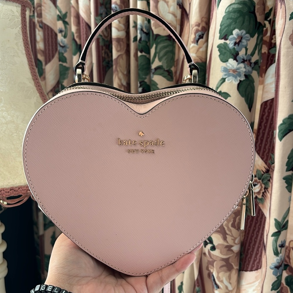 Love Shack Heart Crossbody Pink Kate Spade Bag
